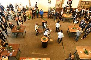 Muziekband tijdens een event