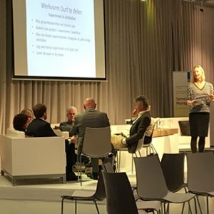 Evenement met beamer