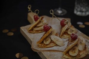 Pannenkoekenwrap met banaan