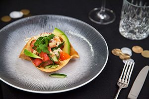 Chique opgemaakt bord